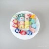 Hand-painted relief mugs, household ceramic water cups, cute and girlish drinking cups, coffee cups, afternoon tea cups details Picture